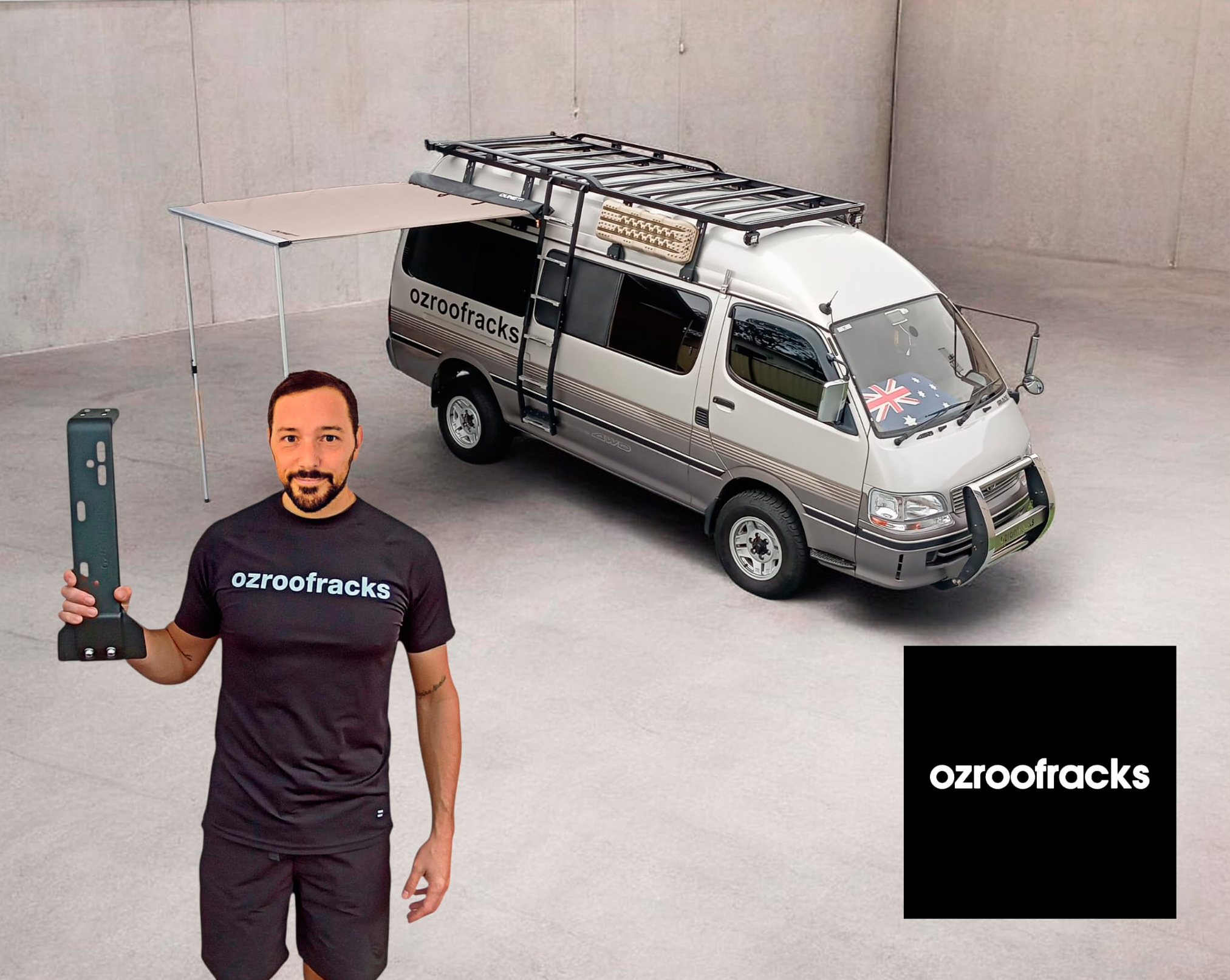 Ozroofracks | Mitsubishi Fuso Bus Roof Racks